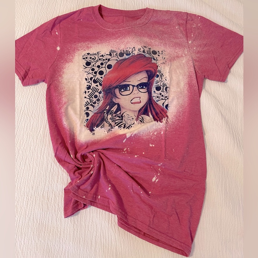 Punk rock Ariel tee